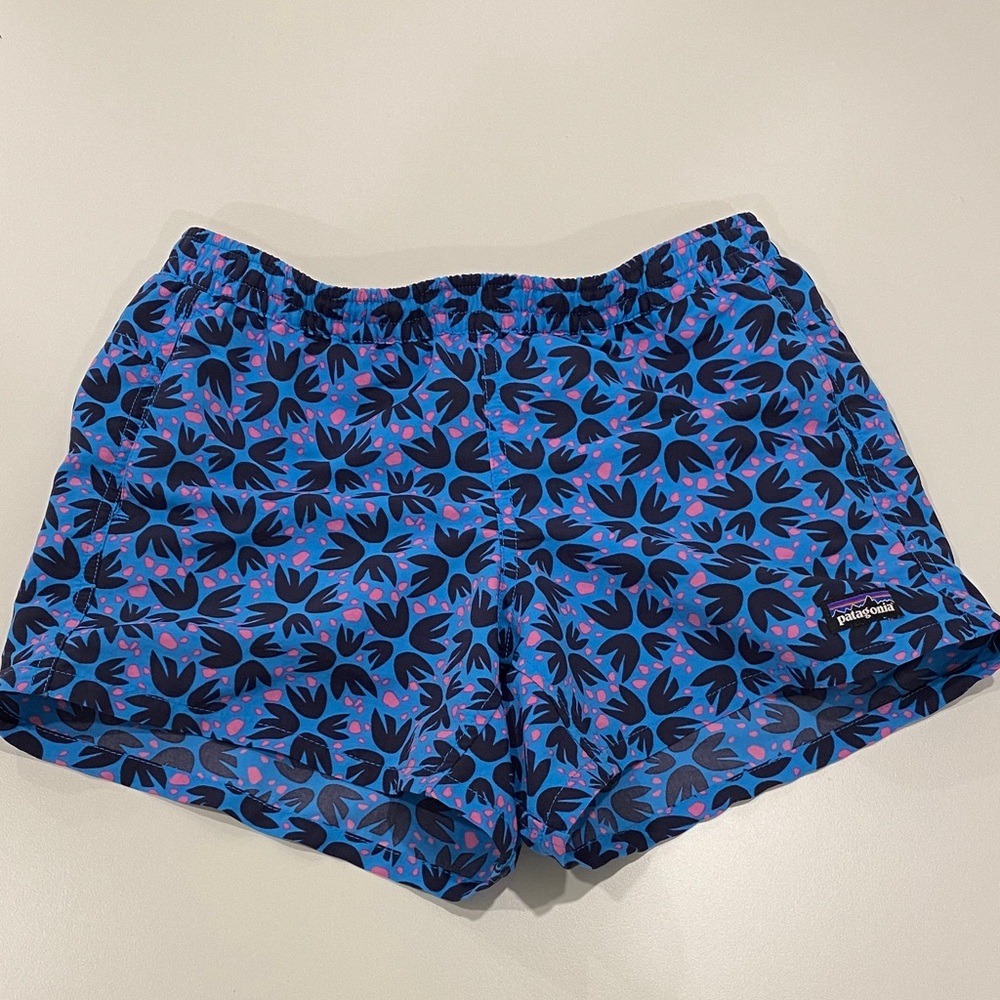 Patagonia Girl’s Blue Floral Shorts